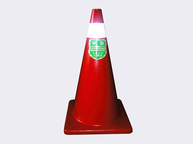 PE軟質交通錐-工程級貼紙8.5cm