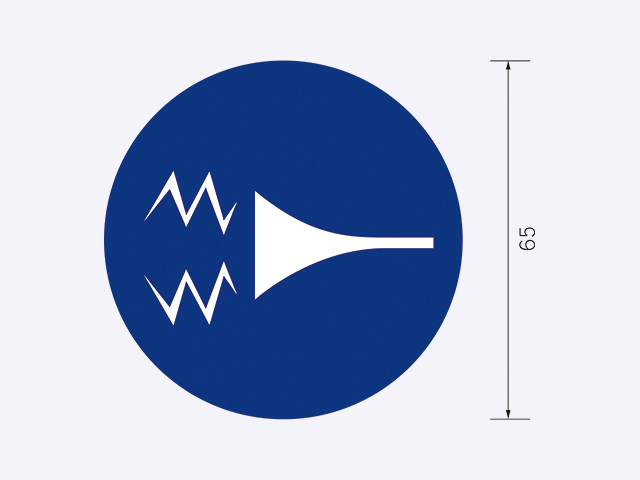 遵30-按鳴喇叭標誌