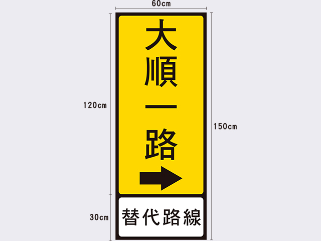 性質告示牌