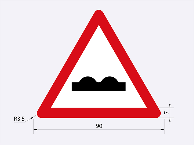 警30-路面顛簸標誌